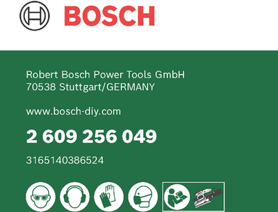 Bosch accessoires lamsvel voor excenterschuurmachines | 125 mm - 2609256049