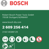 Bosch - Disco da taglio diamantato cemento 125 x 22 x 1,7 x 7,0 mm