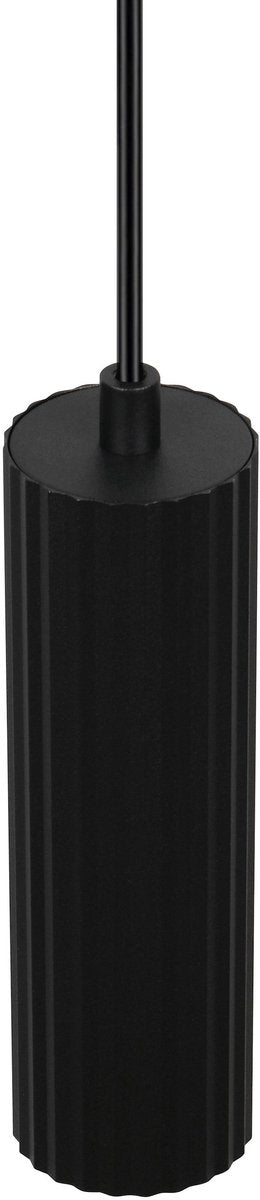 Trio soka - hanging lamp - black matt - excl. 1x gu10 5 w - height adjustable