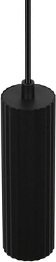 Trio soka - hanging lamp - black matt - excl. 1x gu10 5 w - height adjustable
