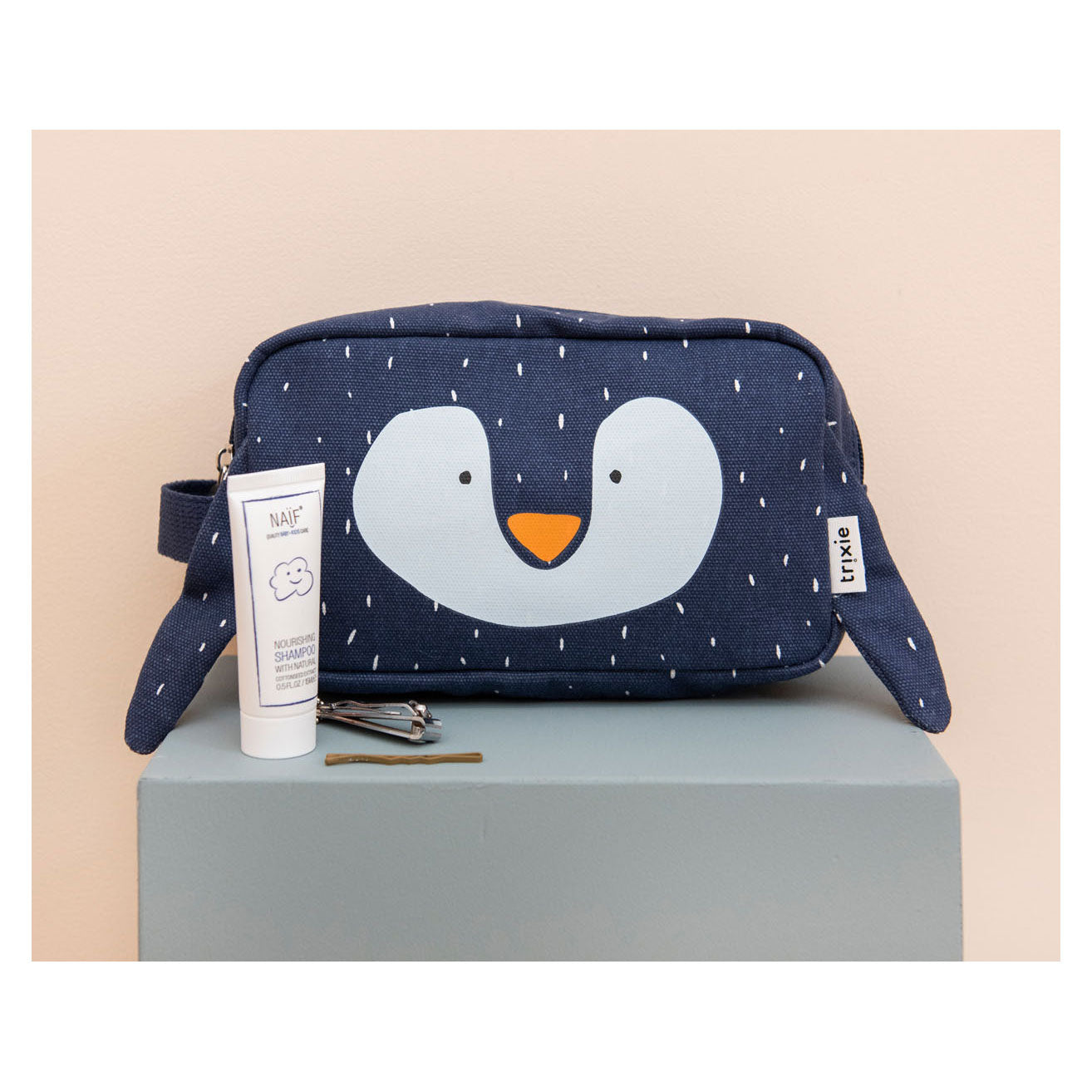 Bolsa de baño Trixie Sr. Pingüino