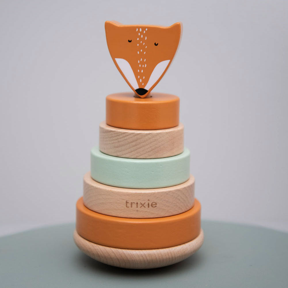 Trixie houten stapeltoren - mr. fox