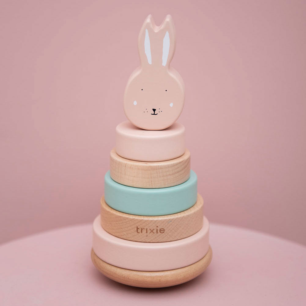 Trixie Wooden Stacking Tower Mrs. Coniglio