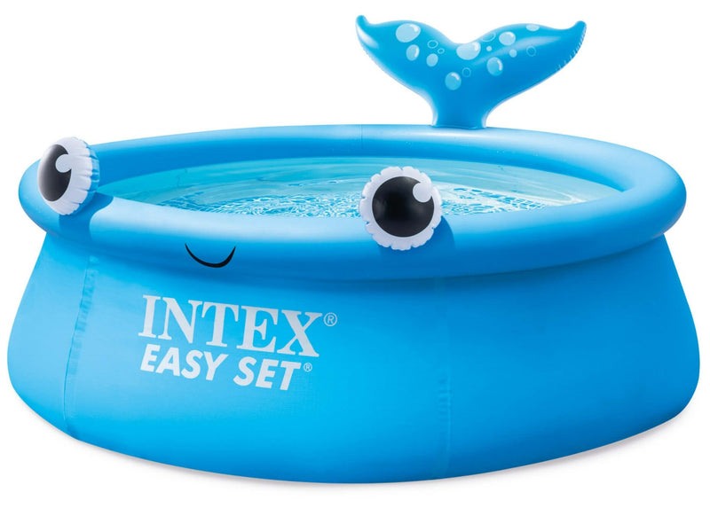 Piscina set di whale jolly e facile da intex 183 x 51 cm