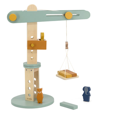 Tap de construcción de madera Trixie con accesorios
