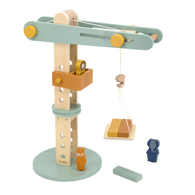 Tap de construcción de madera Trixie con accesorios