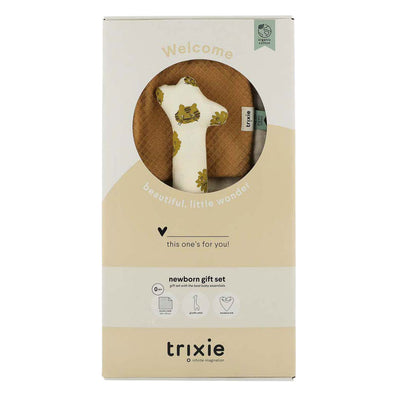 Trixie newborn geschenkdoos m - lucky leopard