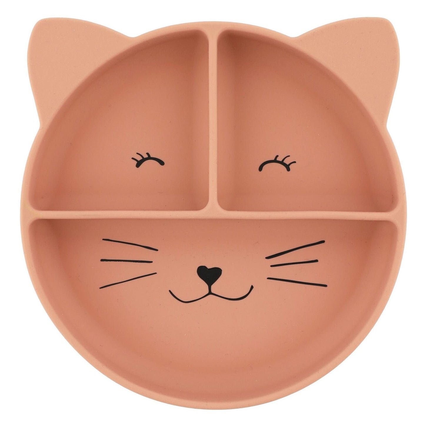 Tablero de silicona Trixie con compartimentos y taza de succión Sra. gato