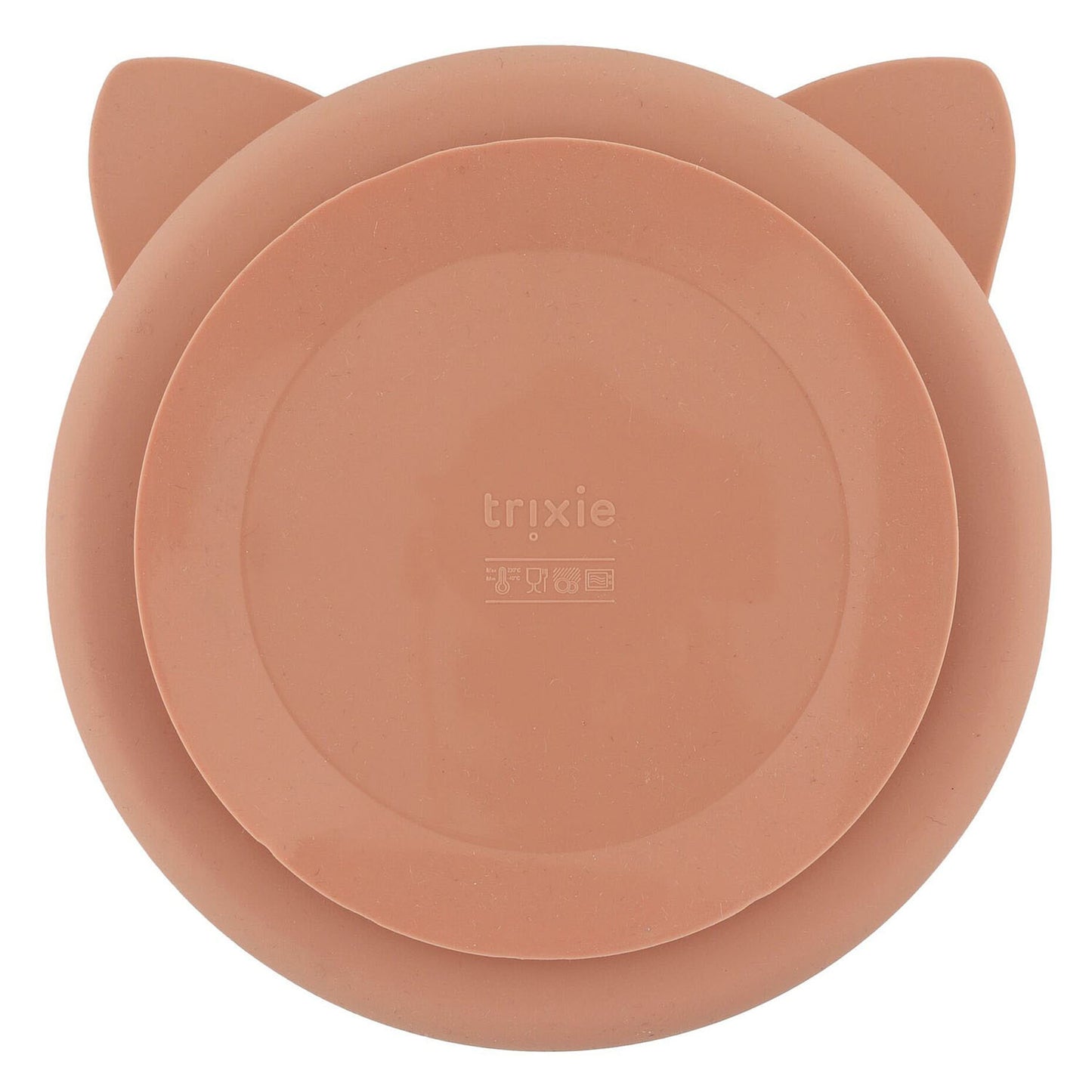 Tablero de silicona Trixie con compartimentos y taza de succión Sra. gato