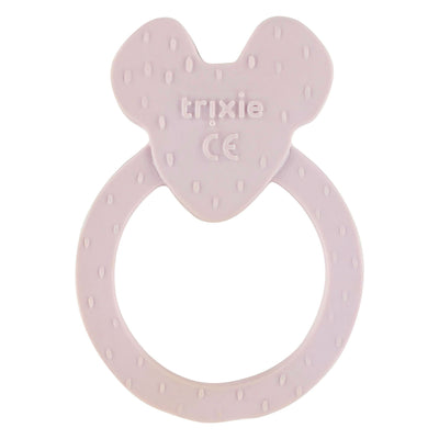 Trixie Natural Robe Round mordiendo la Sra. ratón