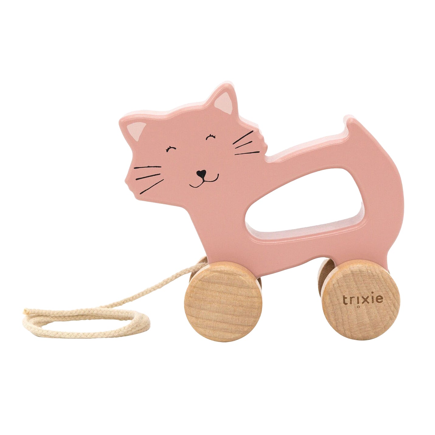 Trixie Houten Trekfiguur Mrs. Cat