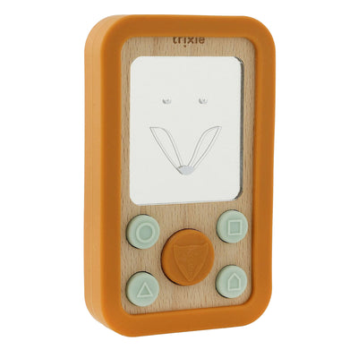 Trixie Wooden Silicone Baby Telefono Mr. Fox