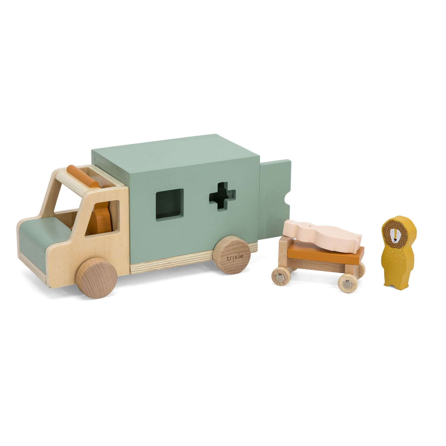 Trixie Wooden Animals Ambulance