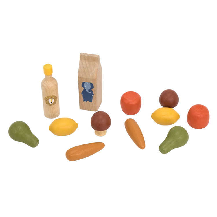 Set de compras de madera Trixie, 12dlg.
