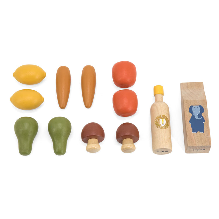 Set de compras de madera Trixie, 12dlg.