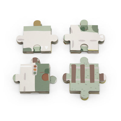 Trixie Wooden Street Puzzle con accesorios