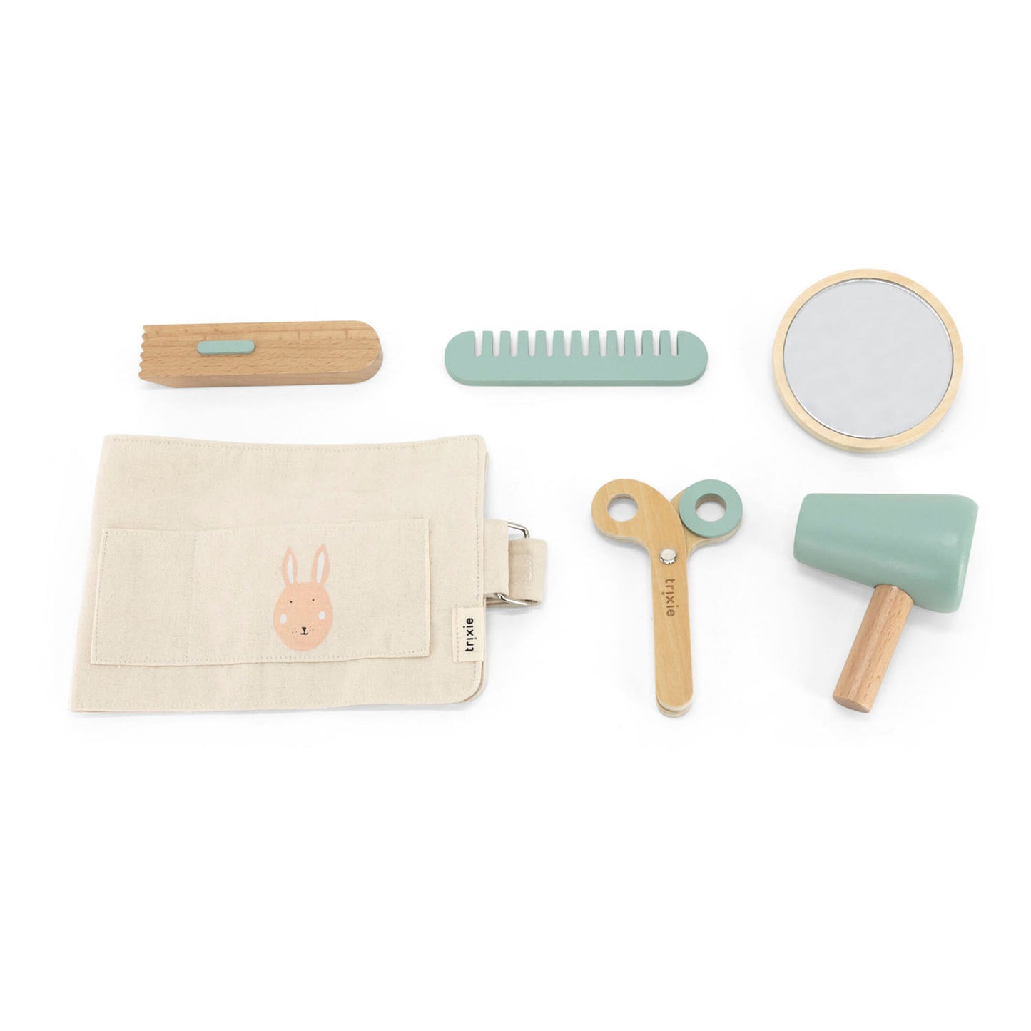 Set di parrucchiere in legno Trixie, 6dlg.