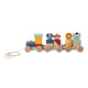 Trixie wooden animal train, 19dlg.