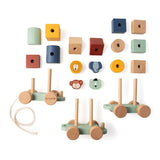 Trixie Wooden Animal Train, 19dlg. - afbeelding 3
