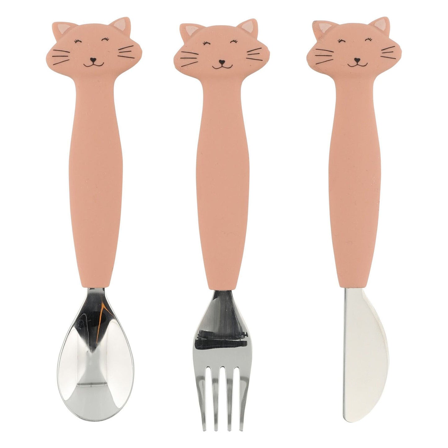 Trixie Silicone Eetset Sra. Gato, 3st.