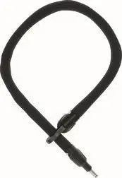 ABUS IVY 6KS 85 CATENA DI ASSATURA NERA (85 cm)