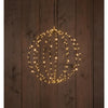 Anna's collection verlichte bal 50cm 216led classic warm met flitsfunctie timer dimmer 5 meter aanloopsnoer