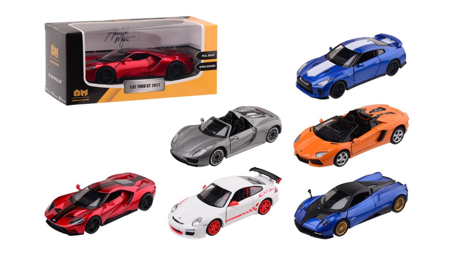 Supercar con licenza Johntoy in scala 1:32 circa