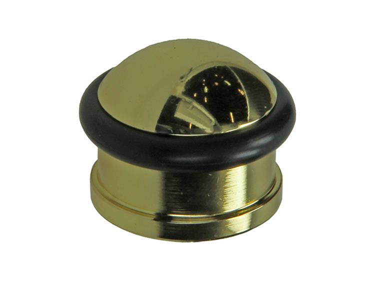 Mack 1047656 - deurstop cilindermodel vermessingd ø 30h25 mm 1 st pc | 6 stuks