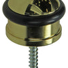 Mack 1047656 - deurstop cilindermodel vermessingd ø 30h25 mm 1 st pc | 6 stuks