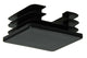 Mack 1047749 - tappo in plastica nero 30 x 30 mm 4 pz | 6 pezzi