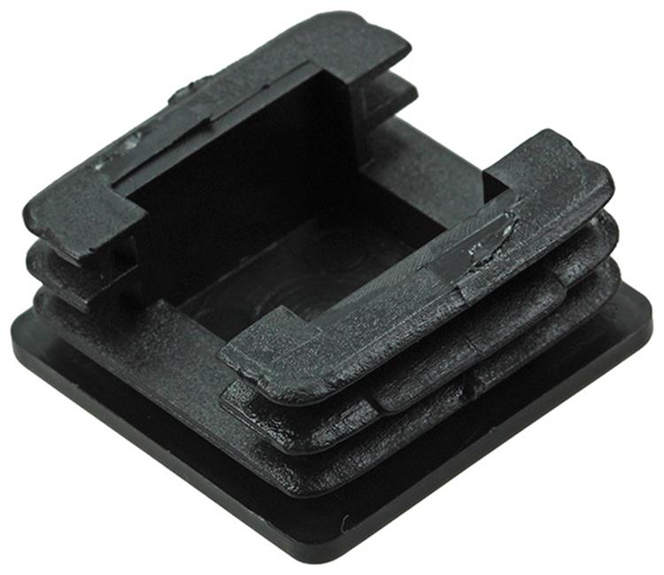 Mack 1047749 - tappo in plastica nero 30 x 30 mm 4 pz | 6 pezzi
