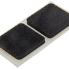 Mack 1047668 - striscia antiscivolo autoadesiva nera 25 x 25 mm 6 pz | 12 pezzi