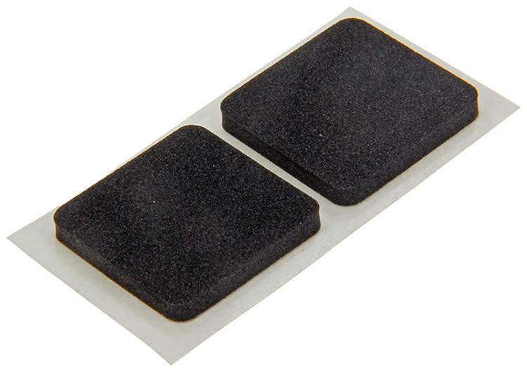 Mack 1047668 - striscia antiscivolo autoadesiva nera 25 x 25 mm 6 pz | 12 pezzi