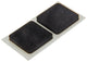 Mack 1047668 - striscia antiscivolo autoadesiva nera 25 x 25 mm 6 pz | 12 pezzi