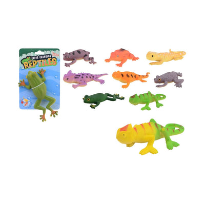 Johntoy john juguete reptil que cambia de color 12cm