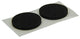 Mack 1047671 - striscia antiscivolo autoadesiva nera ø 28 mm 6 pz | 12 pezzi