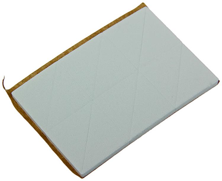 Mack 1047676 - striscia di schiuma autoadesiva bianca 20 x 20 mm 24 pz | 6 pezzi