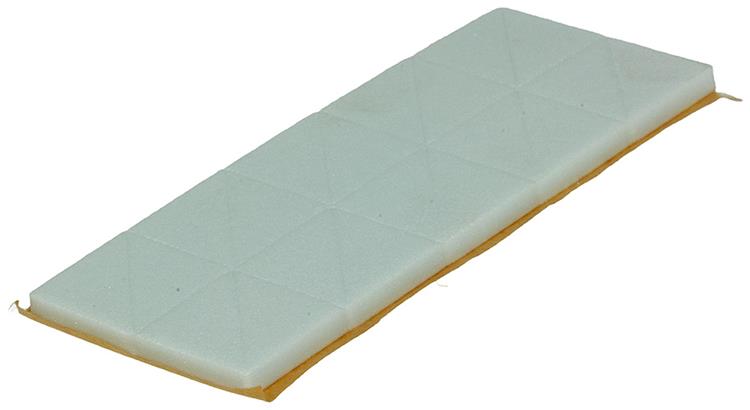 Mack 1047677 - striscia di schiuma autoadesiva bianca 15 x 15 mm 40 pz | 6 pezzi