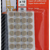 Mack 1047719 - super feltro autoadesivo beige ø 10 mm 56 pz | 12 pezzi