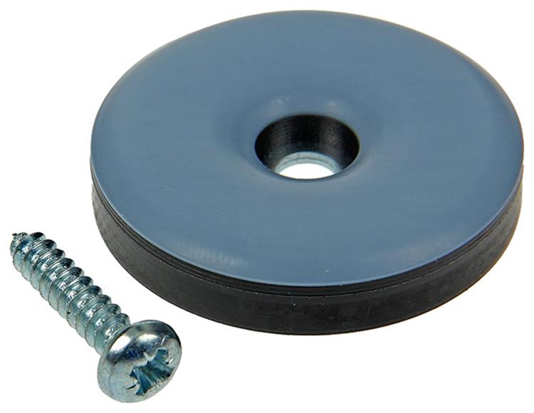Mack 1047724 - tapa de asiento deslizante con tornillo gris ø 38 mm 4 piezas | 6 piezas