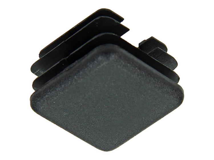 Mack 1047728 - plastic plug black 20 x 20 mm 4 pcs | 6 pieces