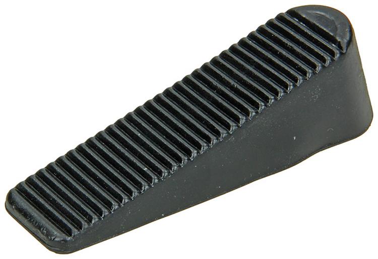 Mack 1047637 - deurwig rubber zwart 100 x 25 mm 1 st pc | 6 stuks