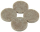 Mack 1047683 - super feltro autoadesivo beige ø 28 mm 8 pz | 12 pezzi