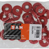 Mack 1047782 - stoeldop rubber rood ø 23 mm 24 st pcs | 6 stuks