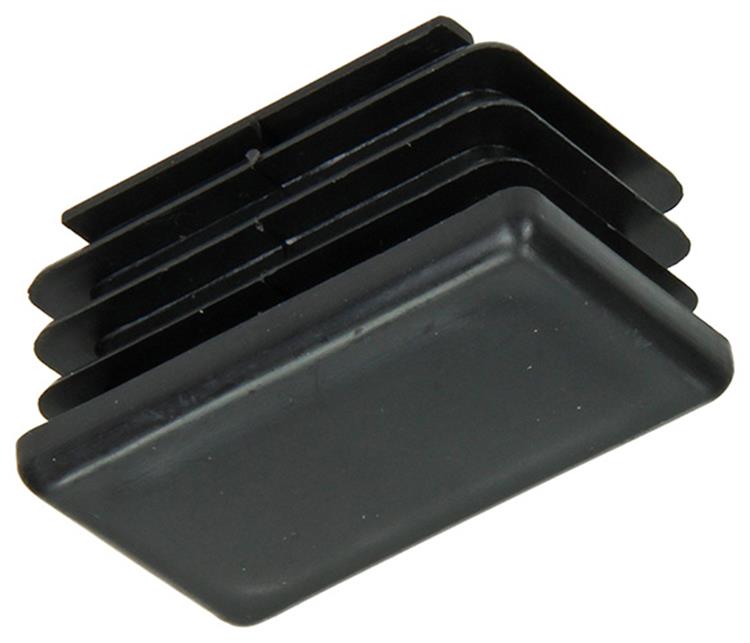 Mack 1047783 - tappo in plastica nero 30 x 50 mm 4 pz | 6 pezzi