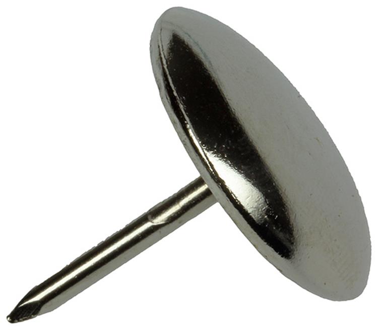 Mack 1047786 - 8st stoelglijder met nagel metaal 23mm | 6 stuks