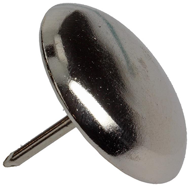Mack 1047787 - puntale per sedia chiodo metallo cromato ø 30 mm 4 pz | 6 pezzi
