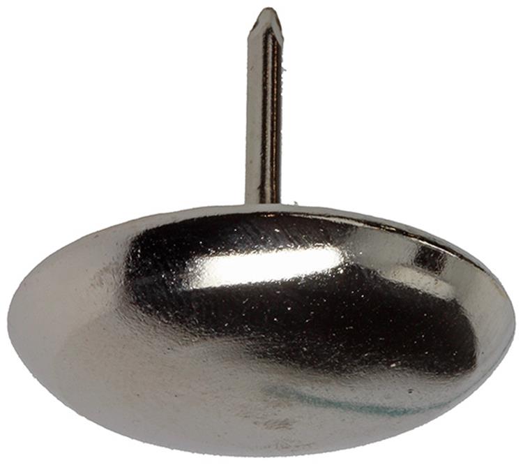 Mack 1047787 - puntale per sedia chiodo metallo cromato ø 30 mm 4 pz | 6 pezzi