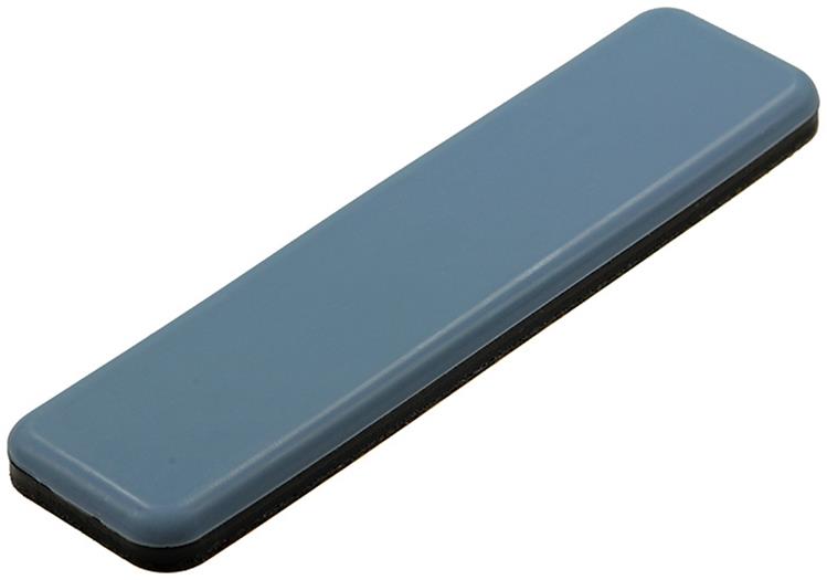Mack 1047742 - pastiglia super scorrevole autoadesiva grigia 25 x 100 mm 4 pz | 12 pezzi