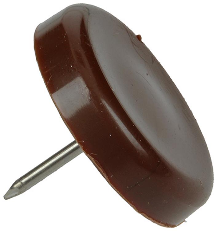 Mack 1047748 - chiodo scorrevole per sedia plastica marrone ø 28 mm 4 pz | 6 pezzi